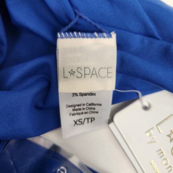L*Space Pratt Bikini Bottom Size XS Indigo Blue NWT - Picture 4 of 4